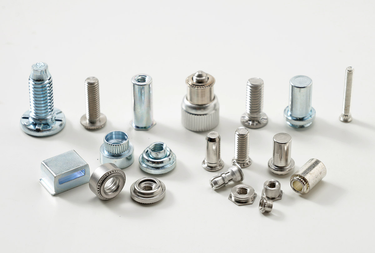 Clinching fasteners and press-in hardware